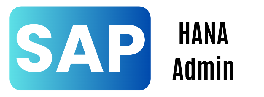 SAP HANA ADMINISTRATION Training